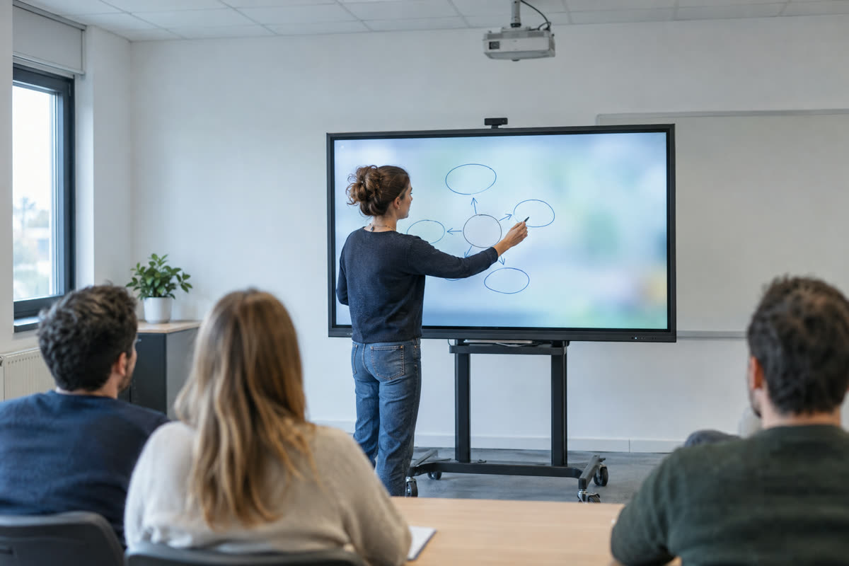 Écran interactif ou vidéoprojecteur : que choisir pour vos salles de réunion ?